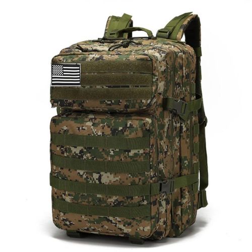 Military 3P Tactical 45L Backpack | Army 3 Day Assault Pack | Molle Bag Rucksack | Range Bag Military 3P Tactical 45L Backpack | Army 3 Day Assault Pack | Molle Bag Rucksack | Range Bag
